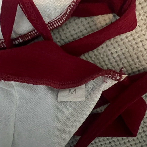 SHEIN bikini top red women’s medium - Picture 3 of 3